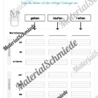 Materialpaket Verben (Vorschau 22)