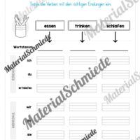 Materialpaket Verben (Vorschau 23)