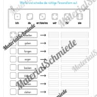 Materialpaket Verben (Vorschau 28)