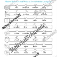 Materialpaket Verben (Vorschau 29)