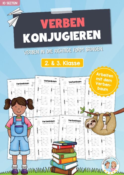 Verben konjugieren (Verbenbaum)