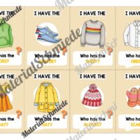 Kleidung / Clothes: Lesespiel auf Englisch (Vorschau 02)