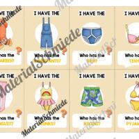 Kleidung / Clothes: Lesespiel auf Englisch (Vorschau 03)