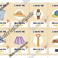 Kleidung / Clothes: Lesespiel auf Englisch (Vorschau 04)