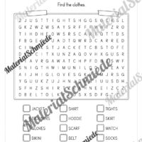 Thema Kleidung / Clothes im Englischunterricht (Vorschau 06)