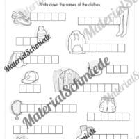 Thema Kleidung / Clothes im Englischunterricht (Vorschau 12)