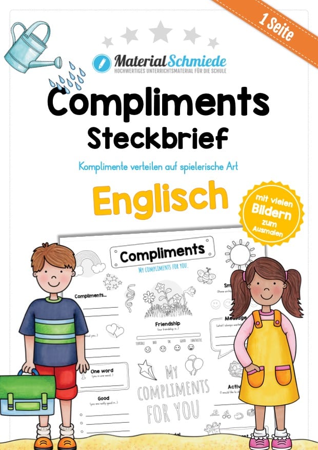 Steckbrief: Compliments (Warme Dusch auf Englisch)