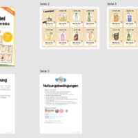 Getränke / Drinks: Lesespiel auf Englisch (Überblick)