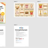 Fast Food: Bildkarten auf Englisch (Überblick)