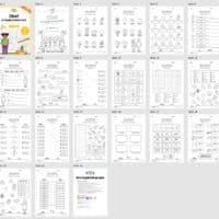 Materialpaket Obst / Fruits (Überblick)