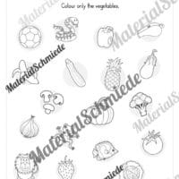 Gemüse (Vegetables) im Englischunterricht (Arbeitsblatt 14)