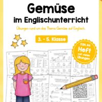 Gemüse (Vegetables) im Englischunterricht (20 Arbeitsblätter)