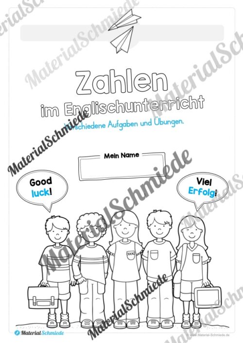 Zahlen im Englischunterricht: 10-20 (Vorschau 01)