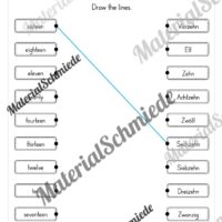 Zahlen im Englischunterricht: 10-20 (Vorschau 10)