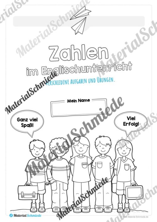 Thema Zahlen / Numbers im Englischunterricht (Vorschau 01)