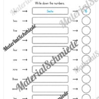 Thema Zahlen / Numbers im Englischunterricht (Vorschau 10)