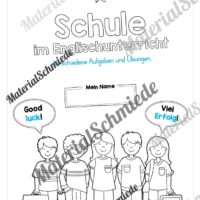 Schule (At school) im Englischunterricht (Arbeitsblatt 01)