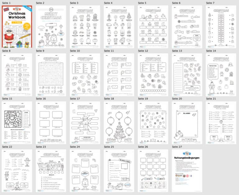 Materialpaket Weihnachten/Christmas auf Englisch (Überblick) Materialpaket Weihnachten/Christmas auf Englisch (Überblick)