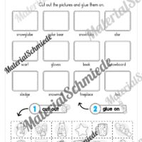 Workbook Winter auf Englisch (Arbeitsblatt 23)