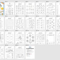 Workbook Winter auf Englisch (Überblick)
