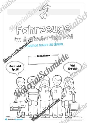 Thema Fahrzeuge / Vehicles im Englischunterricht (Vorschau 01)