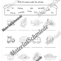 Thema Fahrzeuge / Vehicles im Englischunterricht (Vorschau 11)
