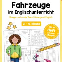 Thema Fahrzeuge / Vehicles im Englischunterricht (10 Arbeitsblätter)