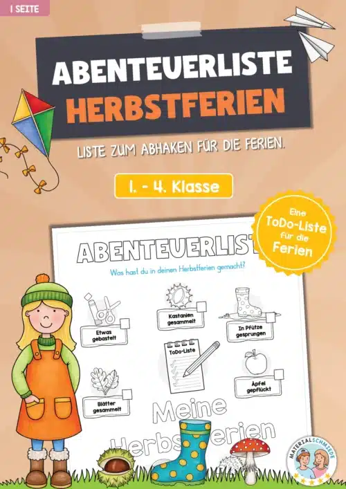 Abenteuerliste Herbstferien
