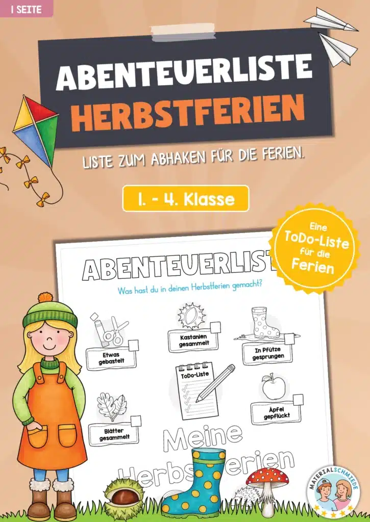 Abenteuerliste Herbstferien