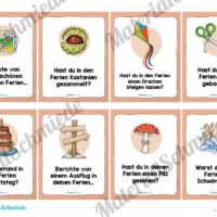 Herbstferien: 24 Erzählkarten (Vorschau 03)