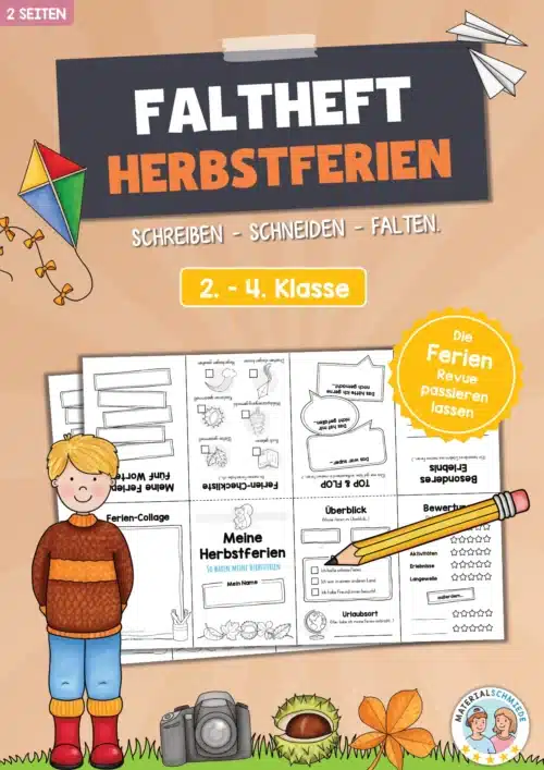 Faltheft Herbstferien