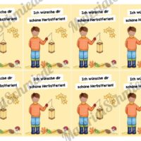 Herbstferien Grußkarten (Vorschau 04)