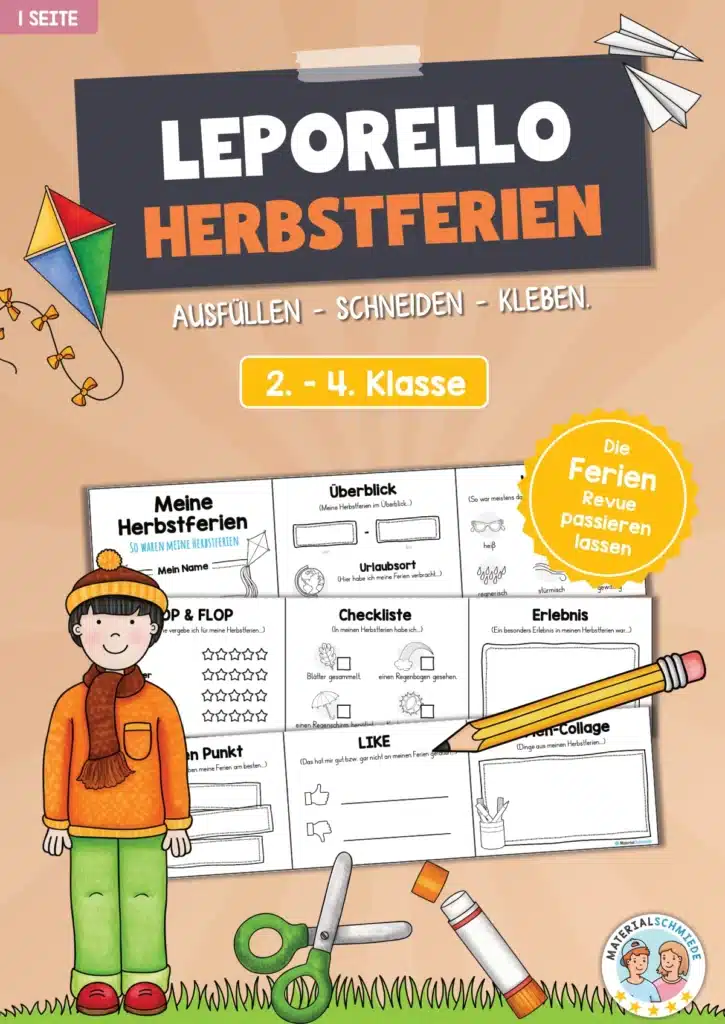 Leporello Herbstferien