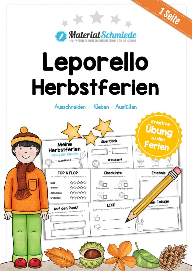 Leporello Herbstferien