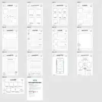 Materialpaket: Meine Herbstferien (20 Arbeitsblätter) - Überblick