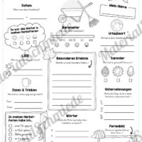Steckbrief: Meine Herbstferien (Vorschau)