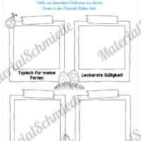 Materialpaket Osterferien: 20 Arbeitsblätter (Vorschau 01)