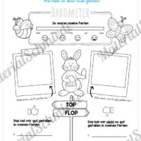 Materialpaket Osterferien: 20 Arbeitsblätter (Vorschau 06)