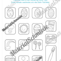 Osterferien: Starter-Pack (14 Seiten) - Arbeitsblatt 02