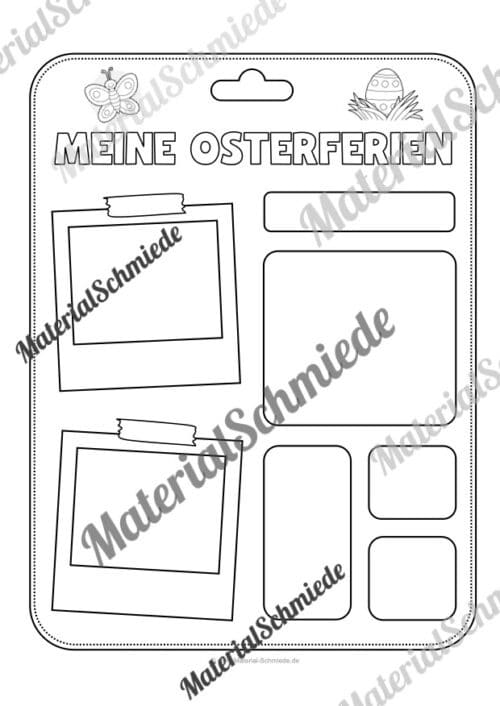 Osterferien: Starter-Pack (14 Seiten) - Arbeitsblatt 04