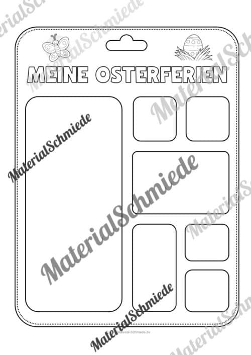 Osterferien: Starter-Pack (14 Seiten) - Arbeitsblatt 05