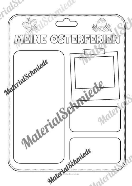 Osterferien: Starter-Pack (14 Seiten) - Arbeitsblatt 10