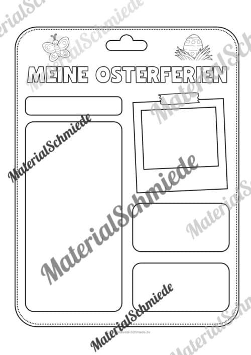 Osterferien: Starter-Pack (14 Seiten) - Arbeitsblatt 11