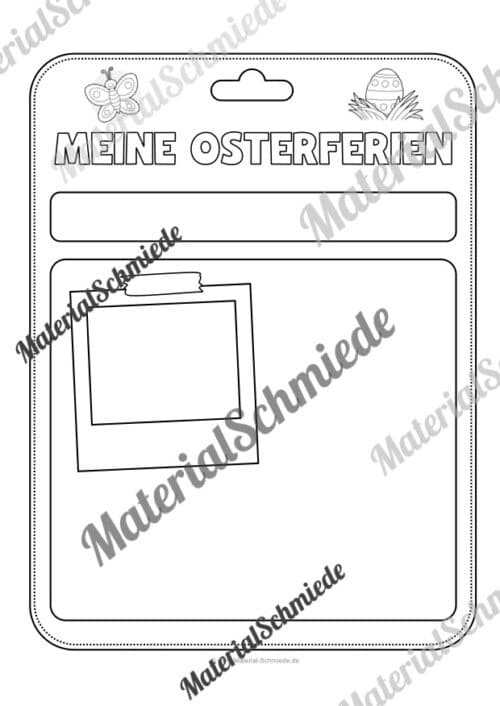 Osterferien: Starter-Pack (14 Seiten) - Arbeitsblatt 12