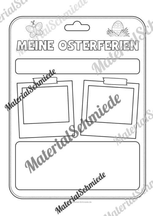 Osterferien: Starter-Pack (14 Seiten) - Arbeitsblatt 13