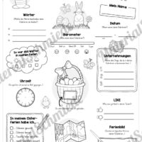 Steckbrief: Meine Osterferien (Vorschau)