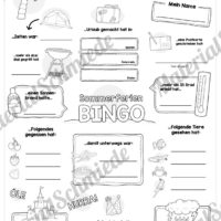 Bingo zu den Sommerferien (Vorschau)
