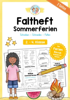 Faltheft Sommerferien (2. - 4. Klasse)