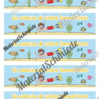 Sommerferien Gruß mit Wassereis (Vorschau 02)