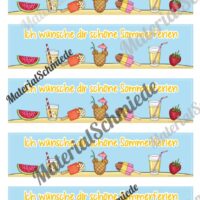 Sommerferien Gruß mit Wassereis (Vorschau 03)